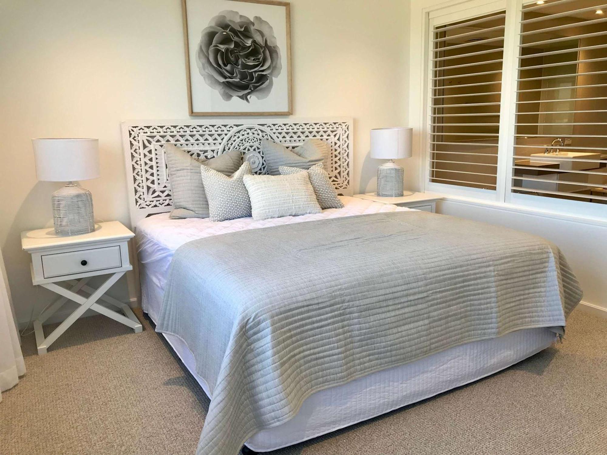 דה אינטרנס Pullman Magenta Shores Resort מראה חיצוני תמונה A bed with a duvet cover